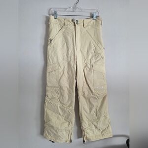 BURTON | Dryride women's snowboard pants yellow Beige Sz S M